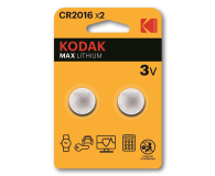 Kodak Bateria Kodak CR2016 battery (2 pack) - 1457832 - zdjęcie 1